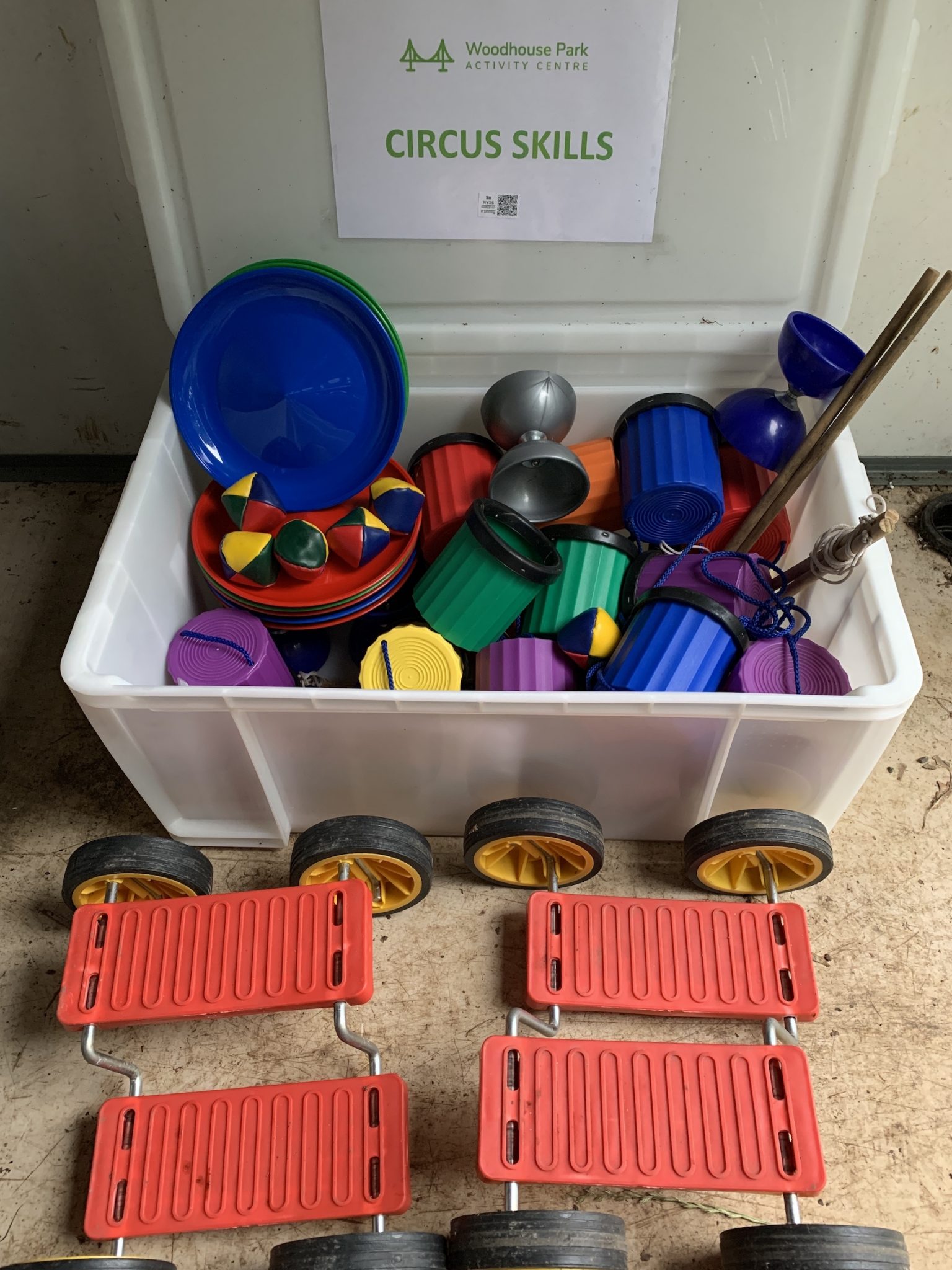 Circus Skills Woodhouse Park Activity Centre